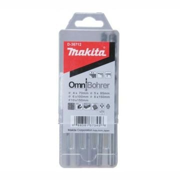 Makita D-36712 Omnibohrer 4-10mm x5 Pc Set