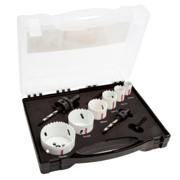 Makita D-47139 Electricians Holesaw Kit x8 Pcs In Carry Case