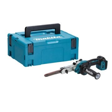 Makita DBS180ZJ 18v LXT 9mm Brushless Belt Sander Body Only In Makpac Carry Case