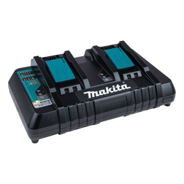 Makita DC18RD 14.4-18v LXT Li-Ion Dual Port Twin Rapid Optimum Charger 240v