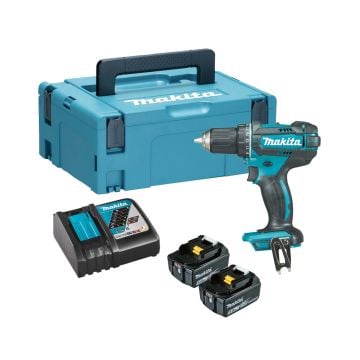 Makita DDF482RTJ 18v LXT Cordless 2-Speed Drill Driver Inc 2x 5.0Ah Batts