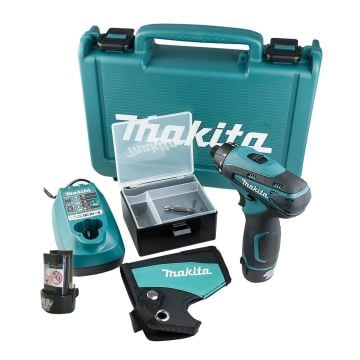 Makita DF030DWE 10.8v Drill Driver inc 2x 1.3Ah Batteries