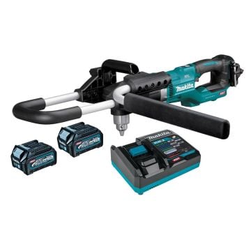 Makita DG001GD202 40v Max XGT Cordless Brushless Earth Auger Inc 2x 2.5Ah Batts