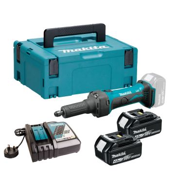Makita DGD800RMJ LXT 18v Long-Nose Die Grinder inc 2x 4.0Ah Batts