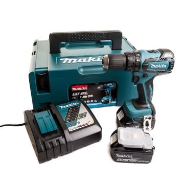 Makita DHP459RMJ 18v Cordless 13mm Brushless 2-Speed Combi Drill inc 2x 4.0Ah Batts