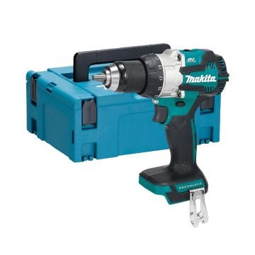 Makita DHP489ZJ 18v LXT Brushless 2-Speed Combi Drill Body Only In Makpac Carry Case