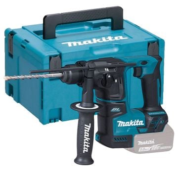 Makita DHR171ZJ 18v LXT SDS+ Plus Brushless Rotary Hammer 17mm Body Only In Makpac Carry Case