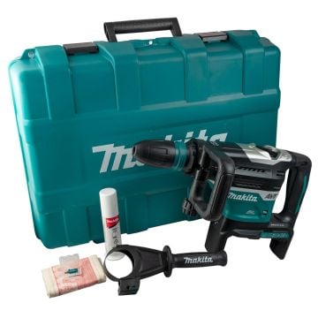 Makita DHR400ZKU Twin 18v LXT SDS Max Rotary Demolition Hammer With AWS Body Only In Carry Case
