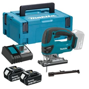 Makita DJV180RMJ 18v LXT Jigsaw inc 2x 4.0Ah Batteries