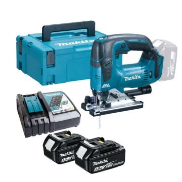 Makita DJV182RTJ 18v LXT Bow Handle Brushless Jigsaw Inc 2x 5.0Ah Batts