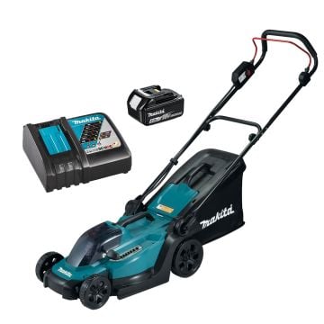 Makita DLM330RT 18v LXT Cordless Lawn Mower 330mm Inc 1x 5.0Ah Battery