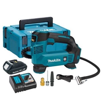 Makita DMP180R1J 18v LXT Cordless Inflator Inc 1x 2.0Ah Battery