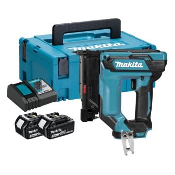 Makita DPT353RTJ 18v LXT Cordless 23 Gauge Pin Nailer Inc 2x 5.0Ah Batts