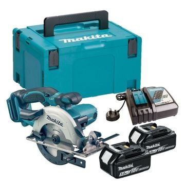 Makita DSS501RTJ 18v LXT 136mm Circular Saw inc 2x 5.0Ah Batts