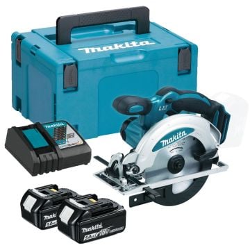 Makita DSS610RTJ 18v LXT 165mm Circular Saw Inc 2x 5.0Ah Batts