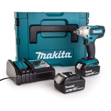 Makita DTW190RMJ 18v LXT 1/2" Impact Wrench inc 2x 4.0Ah Batts