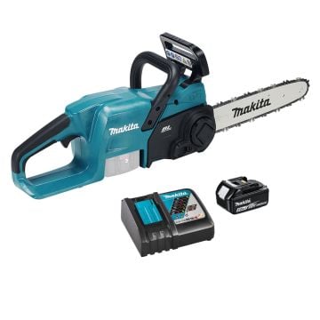 Makita DUC307RTX2 30cm / 12" 18v LXT Brushless Chainsaw Inc 1x 5.0Ah Battery