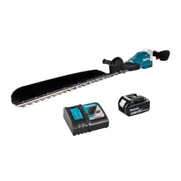 Makita DUH754SRT 18v LXT 750mm/29.5" Brushless Hedge Trimmer Inc 1x 5.0Ah Battery