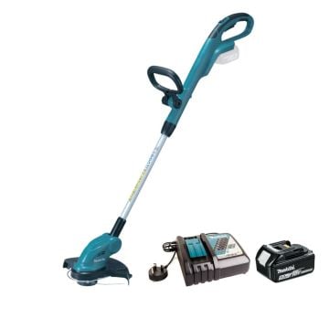 Makita DUR181RT 18v LXT Cordless Grass Line Trimmer Strimmer Inc 1x 5.0Ah Battery