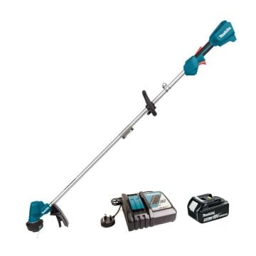 Makita DUR192LRT 18v LXT Brushless Loop Handle Line Trimmer Inc 1x 5.0Ah Battery