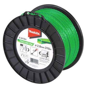 Makita E-01781 Four Leaf Nylon Cord 2.0mm x 310m