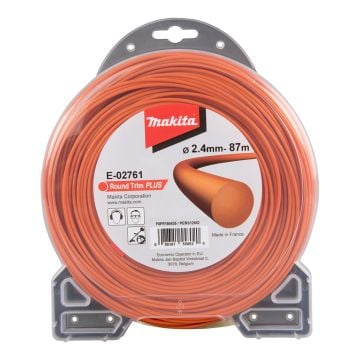 Makita E-02761 Round Trim Plus Nylon Strimmer Cord 2.4mm x 87m