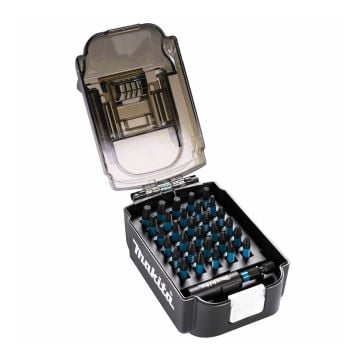 Makita E-03084 Impact Black Screw Bit Set In Battery Case x31 Pcs