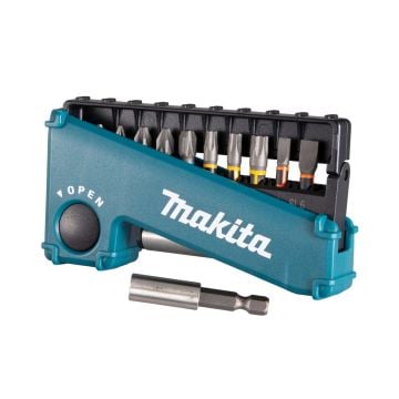 Makita E-03573 Impact Premier Torsion Screw Bit Set In Plastic Case x11 Pcs
