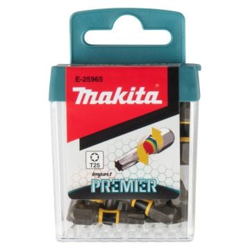 Makita E-25965 Impact Premier Torsion Bits T25 25mm x15 Pcs