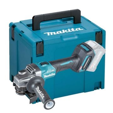 Makita GA004GZ01 40v Max XGT Brushless 115mm Angle Grinder Body Only In Makpac Carry Case