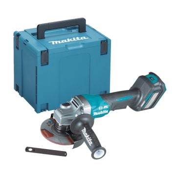 Makita GA029GZ01 40v Max XGT Brushless Paddle Switch 125mm Angle Grinder Body Only In Makpac Case