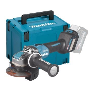 Makita GA041GZ01 40v Max XGT Brushless 125mm Angle Grinder Body Only In Makpac Carry Case