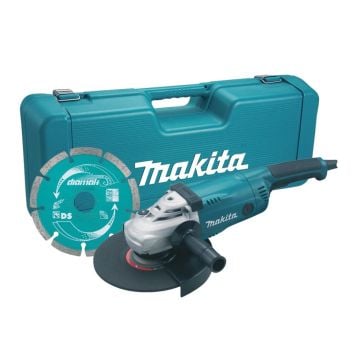 Makita GA9020KD 230mm / 9" Angle Grinder inc Diamond Blade & Carry Case