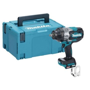 Makita TW002GZ01 40V Max XGT Brushless 1/2" Impact Wrench Body Only In Makpac Carry Case