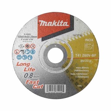 Makita E-22953 Thin Cut Off Grinding Disc 125mm 
