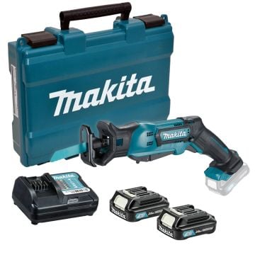 Makita JR103DWAE 10.8v CXT Slide Reciprocating Saw inc 2x 2.0Ah Batts
