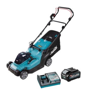 Makita LM004GM103 40v XGT 43cm Cordless Lawn Mower Inc 1x 4.0Ah Battery