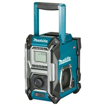 Makita MR001GZ 12V/14.4V/18V/40V MAX XGT, LXT & CXT AM/FM Job Site Radio Body Only