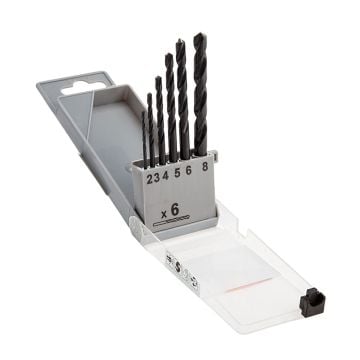 Makita P-23743 Performance HSS Ground Point Drill Bit Set x6 Pcs