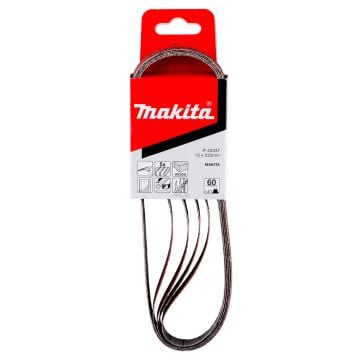 Makita P-43337 60 Grit Sanding Belts 13 x 533mm x5 Pcs 