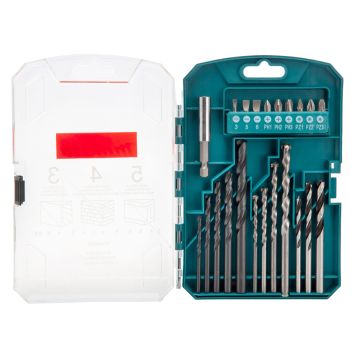 Makita P-44002 Drill & Screwdriver Bit Set x22 Pcs