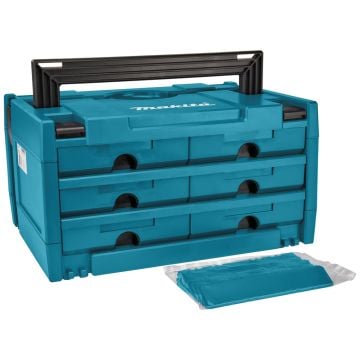 Makita P-84333 Makpac Connector Stacking Case Type 3 With 6 Drawers