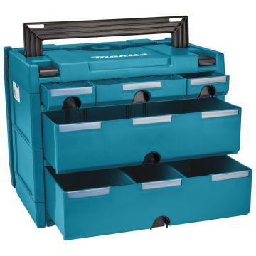 Makita P-84349 Makpac Connector Stacking Case Type 4 With 5 Drawers