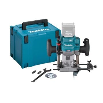 Makita RP001GZ02 40v Max XGT 1/2" AWS Brushless Router Body Only In Makpac Carry Case
