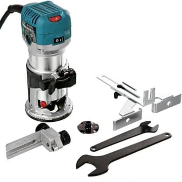Makita RT0700CX4 1/4" Router / Laminate Trimmer with Trimmer Guide