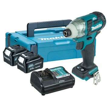 Makita TD111D 10.8v/12v MAX CXT Brushless Impact Driver Inc 2x 4.0Ah Batts