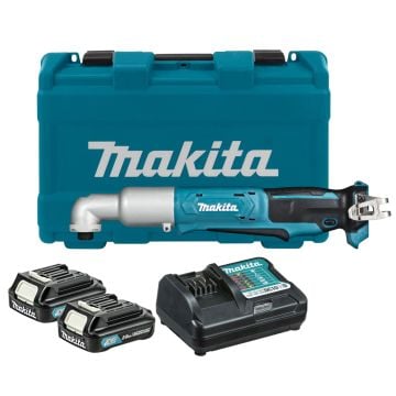 Makita TL064DWAE 12v Max CXT Cordless Angle Impact Driver Inc 2x 2.0Ah Batts