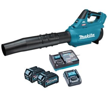Makita UB001GD201 40v Max XGT Cordless Blower Inc 2x 2.5Ah Batts