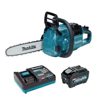 Makita UC024GT101 40v Max XGT Brushless 30cm / 12" Chain Saw Inc 1x 5.0Ah Battery