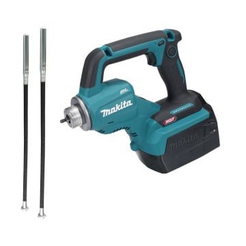 Makita VR001GZ 40v Max XGT Cordless Brushless Vibrating Poker Body Only With Attachments